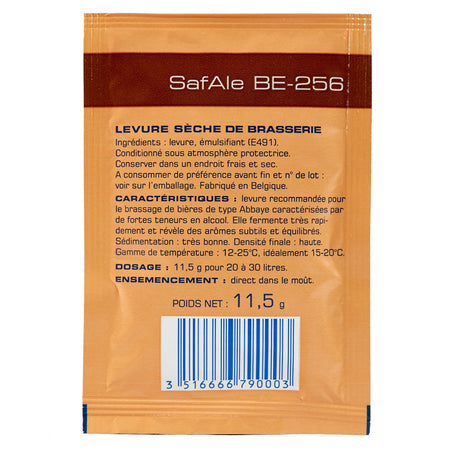 SafAle BE-256 Belgian Dry Yeast (Abbaye Dry Yeast)