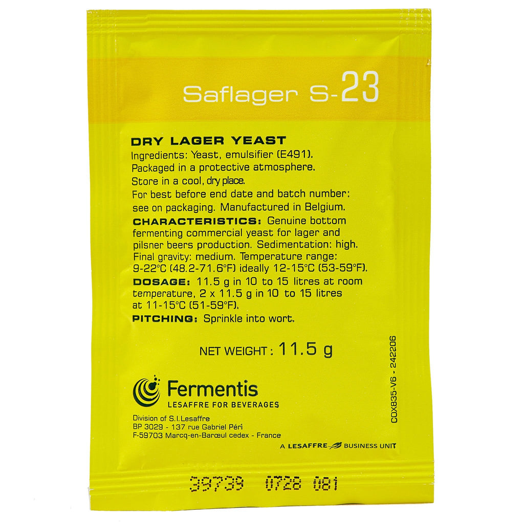 Saflager S-23 German Lager Dry Yeast