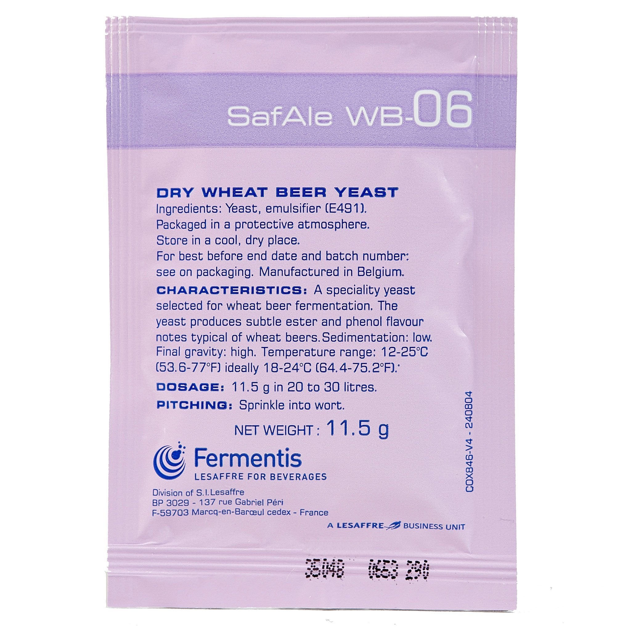 SafAle WB-06 Wheat Beer Dry Yeast - Fermentis – Northern Brewer