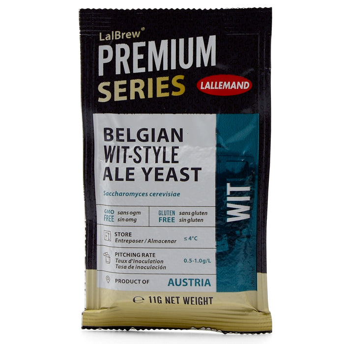 LalBrew® Wit Wheat Beer Dry Yeast packet front