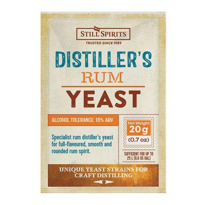 Still Spirits Distiller's Rum Yeast - 20g