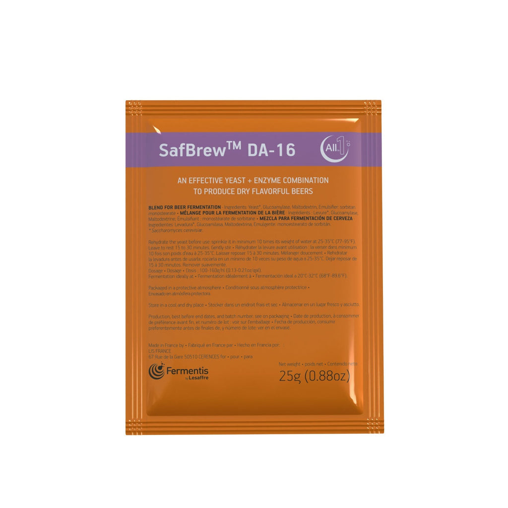 Package of Fermentis DA-16