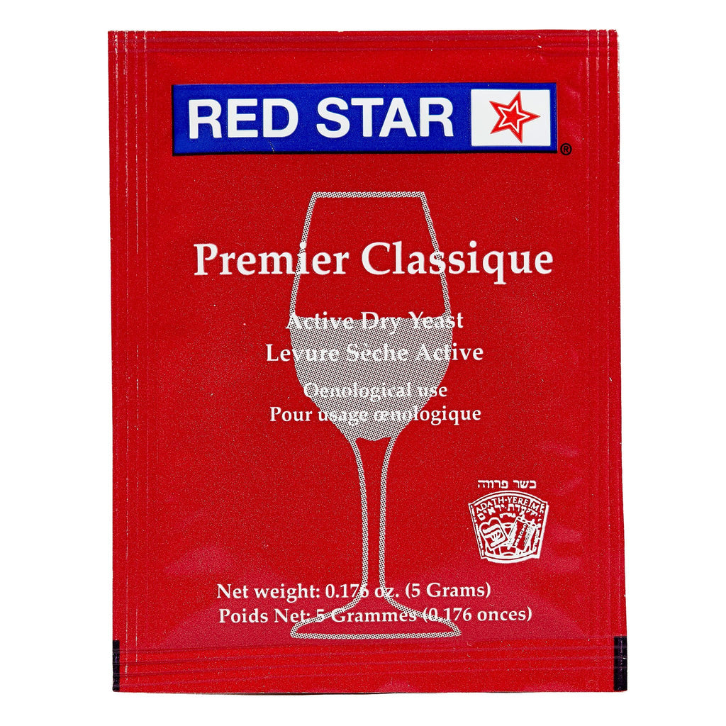 Red Star Premier Classique Wine Yeast Front Package