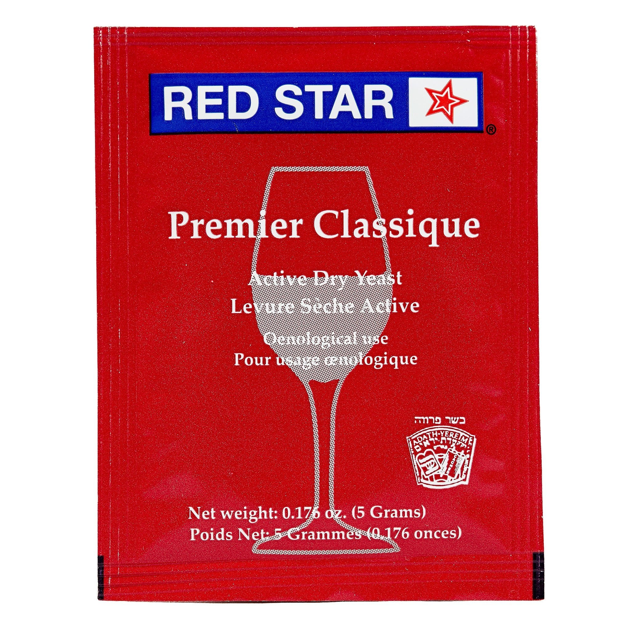 Red Star Premier Classique Wine Yeast Front Package