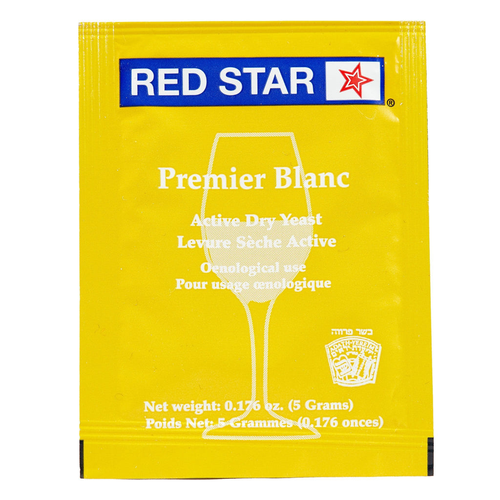 Red Star Premier Blanc Wine Yeast Front Package