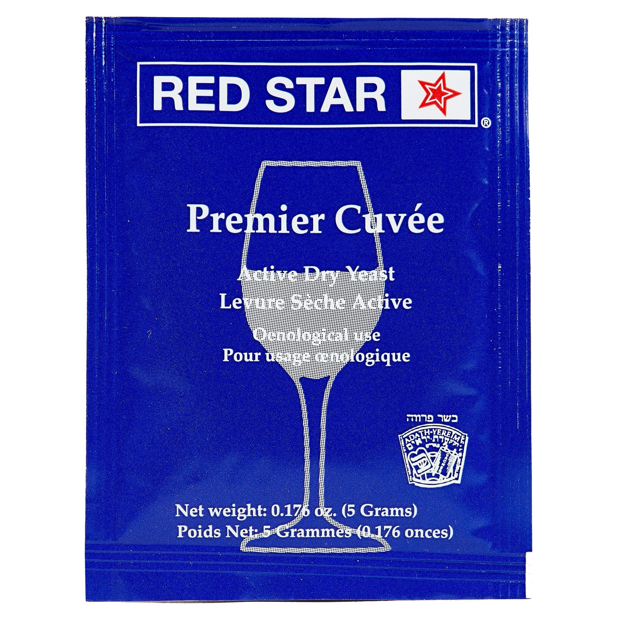 Red Star Premier Cuvée Wine Yeast Front Package