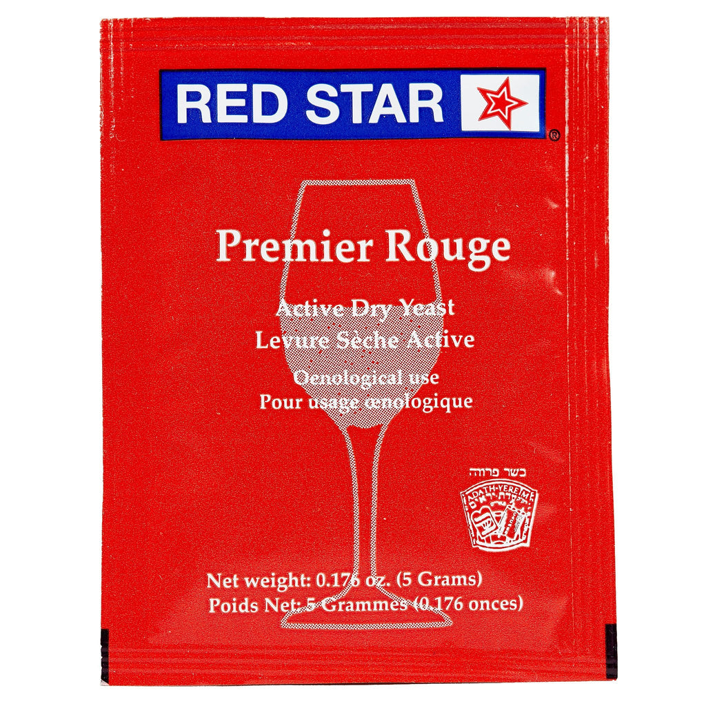 Red Star Premier Rouge Wine Yeast Front Package