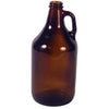 Amber 1/2 Gallon Glass Beer Growler Jug