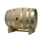 The Barrel Cradle with a barrel in place