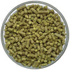 Chinook Hop Pellets in a bowl