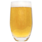 Houblonmonstre Tripel IPA in a glass