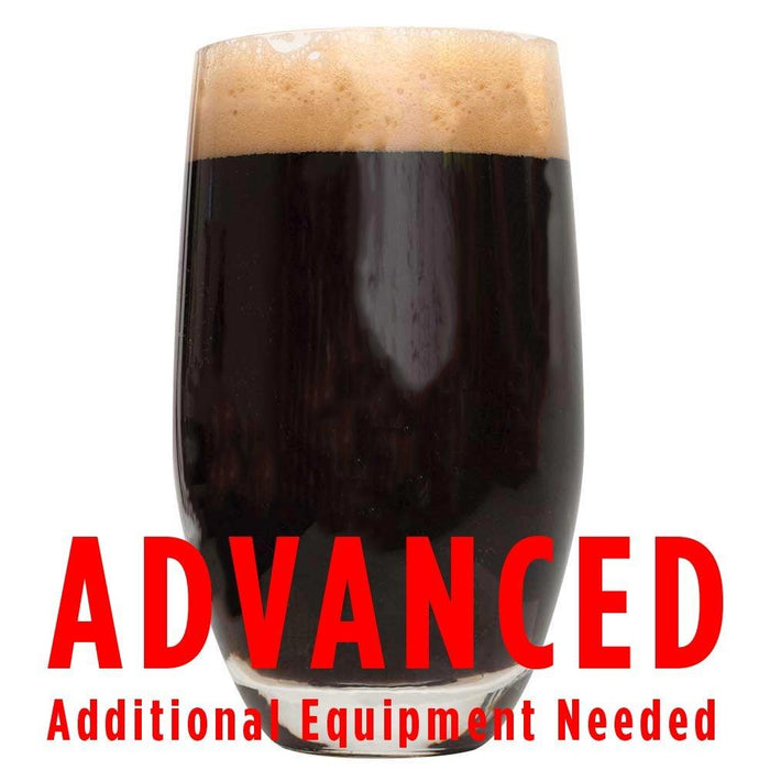 Dragon Silk Imperial Stout with an All-Grain warning: "Advanced, additional equipment needed"