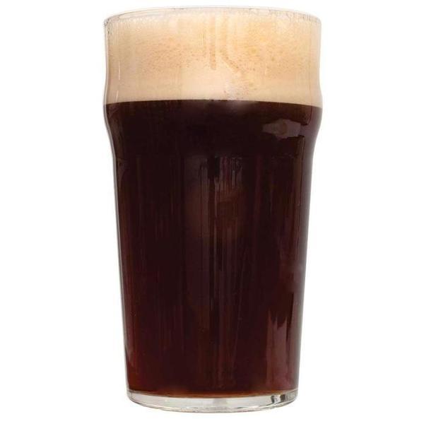Dry Irish Stout in Nonic Pint Glass