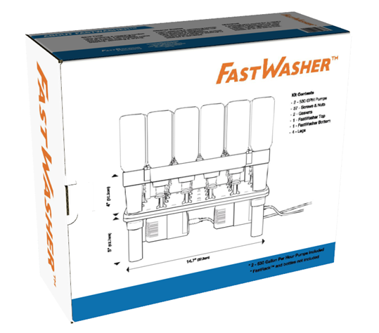 The FastWasher box