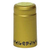 Gold with Black Grapes PVC Shrink Capsules - 62 ct.