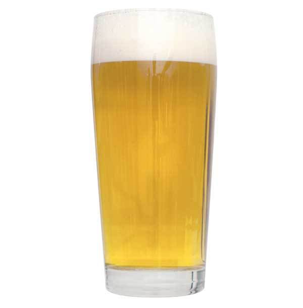 German blond ale in a drinking glass
