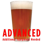 Irish Red Ale with an All-Grain caution in red text: "Advanced, additional equipment needed"