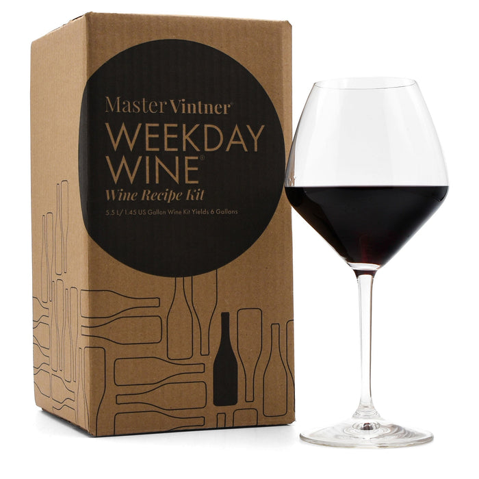 Master Vintner® Weekday Wine® Pinot Noir Wine in a glass