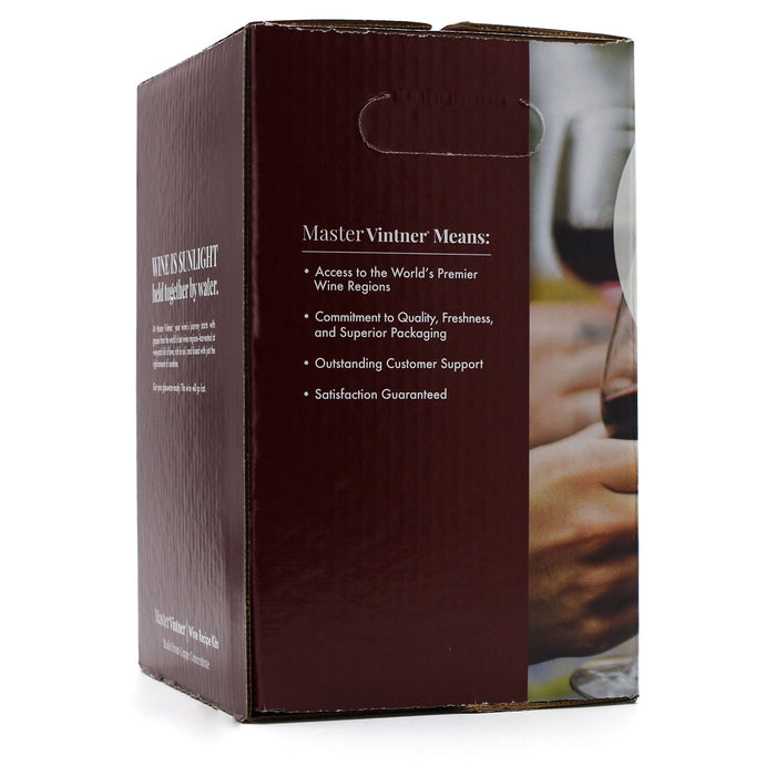 Shiraz Wine Kit - Master Vintner® Winemaker's Reserve® side of box