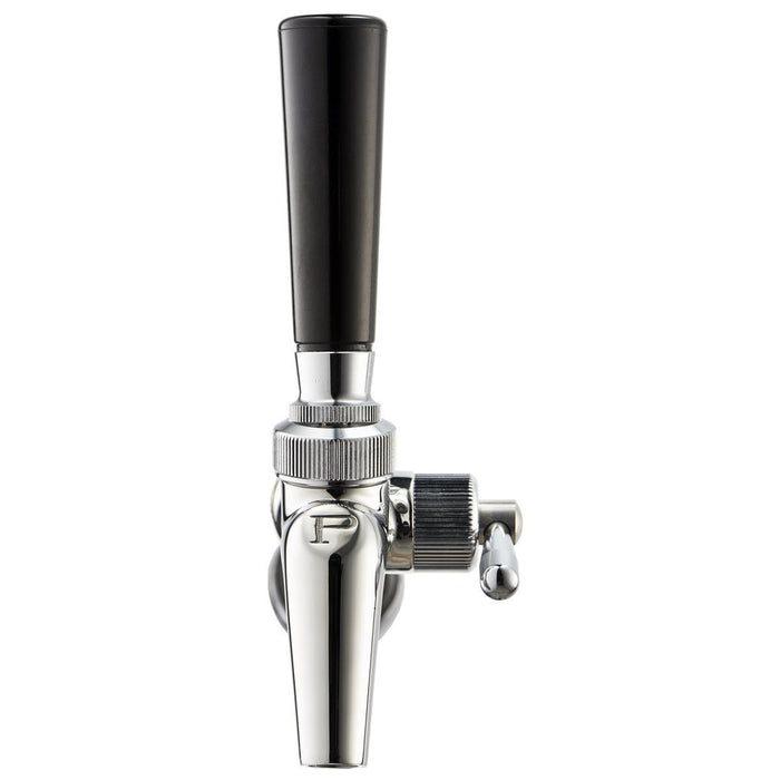 Front-view of the Perlick 650 Series Forward Sealing Flow Control Faucet