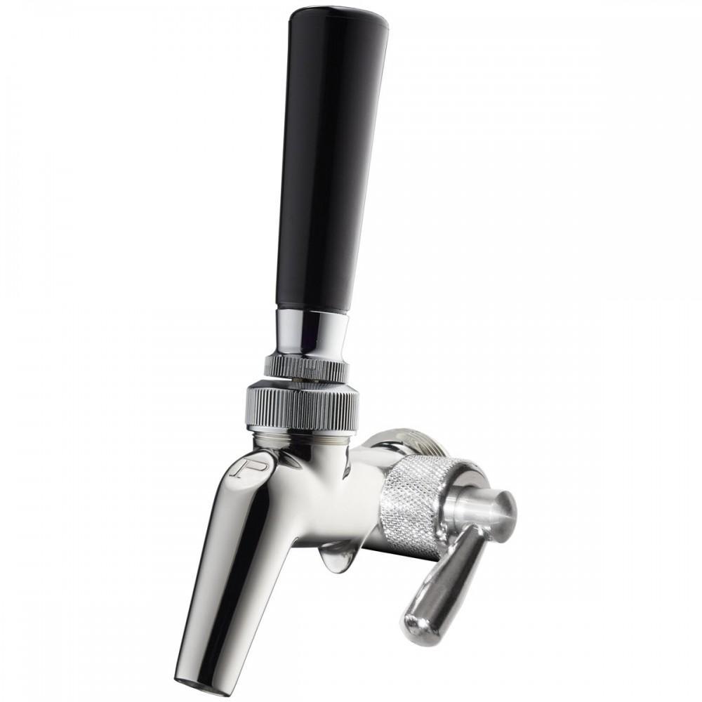 Side-view of the Perlick 650 Series Forward Sealing Flow Control Faucet
