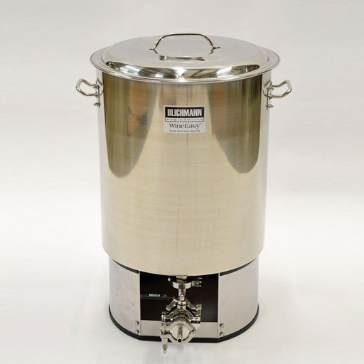 The Blichmann WineEasy Fermentor and Press: front view